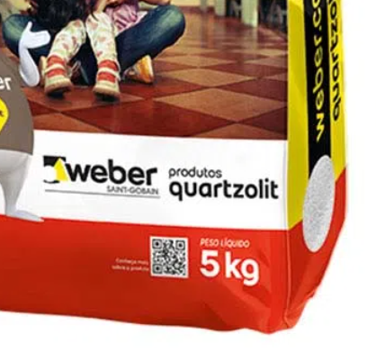 Rejunte Flexivel 5 KG Branco - QUARTZOLIT