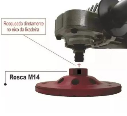 Disco de Desbaste Diamantado Com Rosca M1...