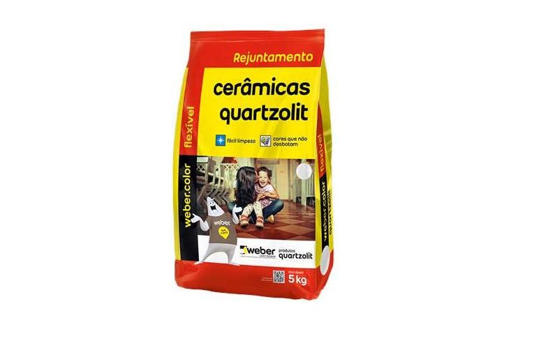 Rejunte Flexivel Preto Grafite 5KG - QUAR...