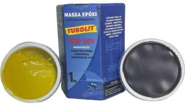 Massa Epoxi A+B Mep 301 1KG - REF TUB009 ...