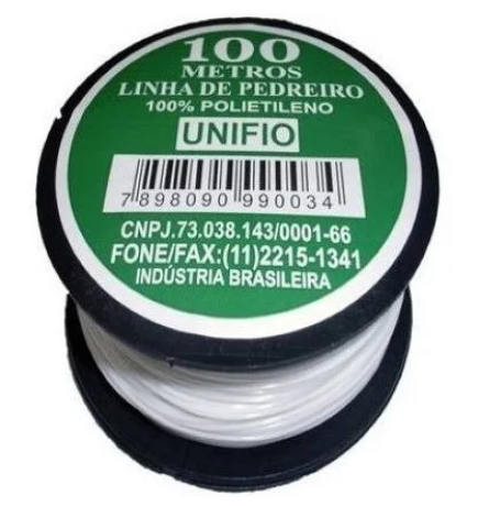 Linha Para Pedreiro 1 Fio Unifio 100mts -...