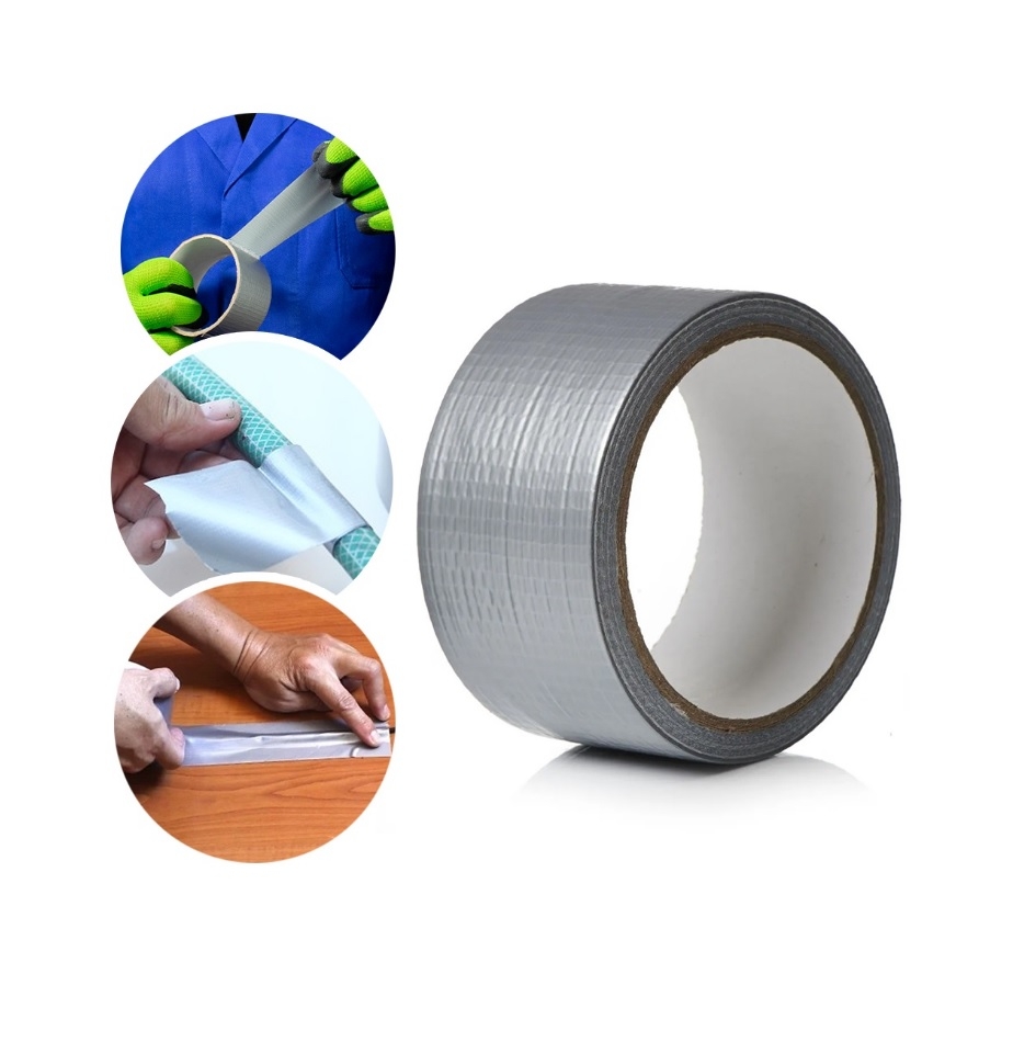 Fita Adesiva SILVER TAPE - Cinza - 45mm X...