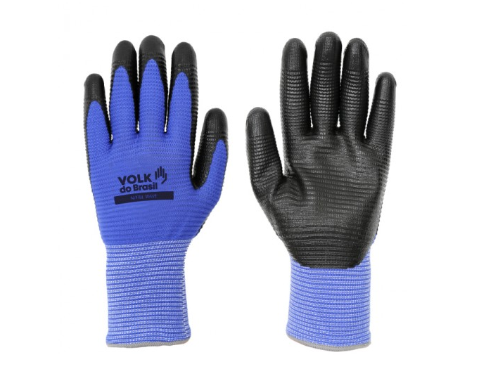 Luva Nitril Wave Azul CA 38932 - VOLK