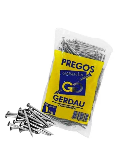 Prego Comum Com Cabeça - GERDAU