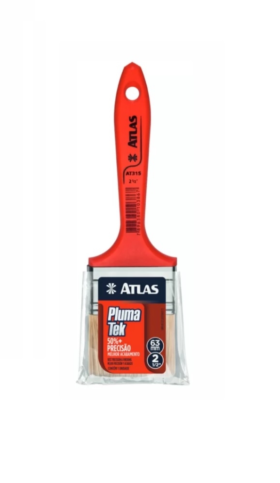 Pincel Trincha Para Pintura PlumaTek - ATLAS