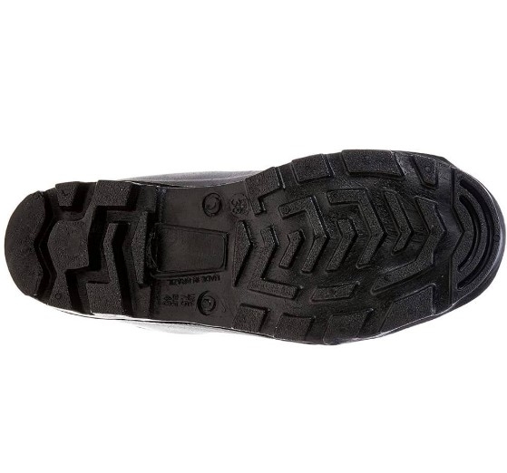 Bota PVC Cano Longo Preta Sem Forro CA 32...