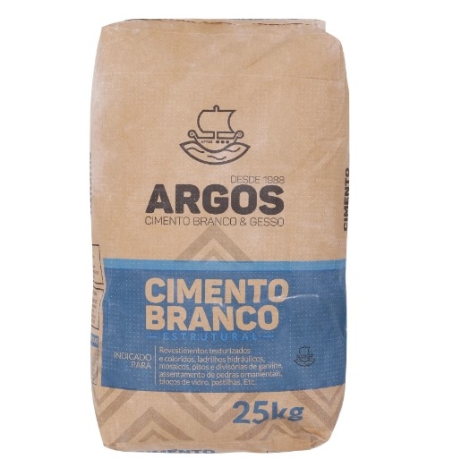 Cimento Branco Estrutural 25kg - ARGOS