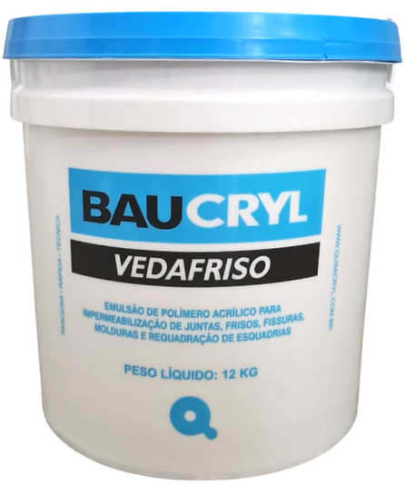 Baucryl Vedafriso 12 KG - QUIMICRYL