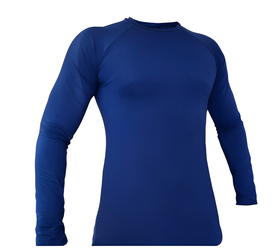 Camisa Helanca Light C/Punho COR: AZUL - ...