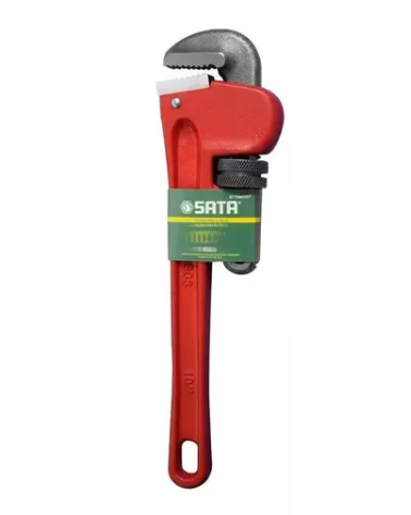 Chave Grifo Heavy Duty Cor: Vermelho - SATA