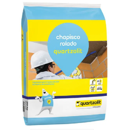 Chapisco Rolado 20kg -QUARTZOLIT