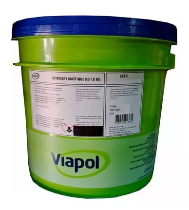 Heydicryl Mastique 18KG Cor: Branco -VIAPOL