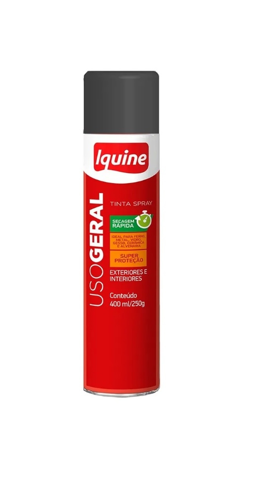 Tinta Spray Preto BrolhanteUso Geral 400 ...