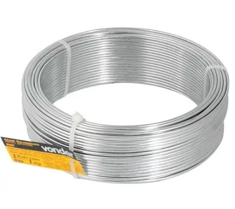 Arame Galvanizado BWG - 1kg - ANCORA