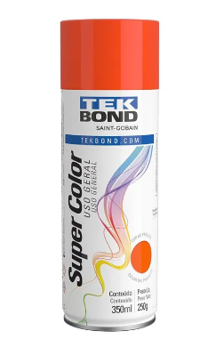 Tinta Spray Uso Geral Laranja 350 ml / 25...