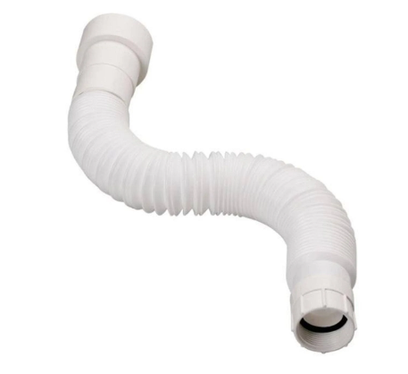 Sifão Sanfonado PVC Universal Cor: Branco...