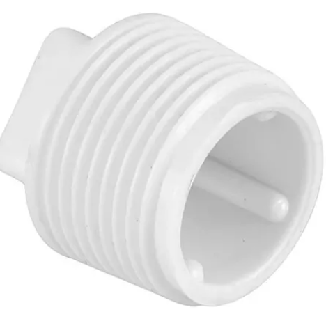 Plug Rosca (25 Unidades) Cor: Branco -GRAP