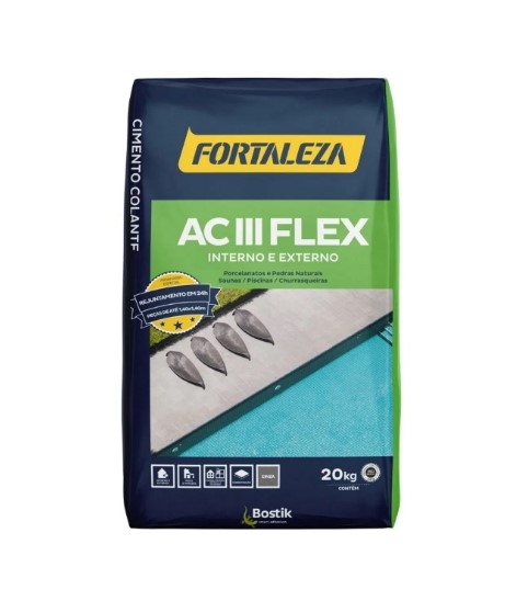 Argamassa ACIII Flex Interno e Externo Ci...