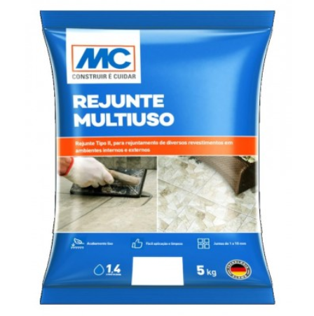 Rejunte Multiuso Branco M32 5KG REF: 2000...