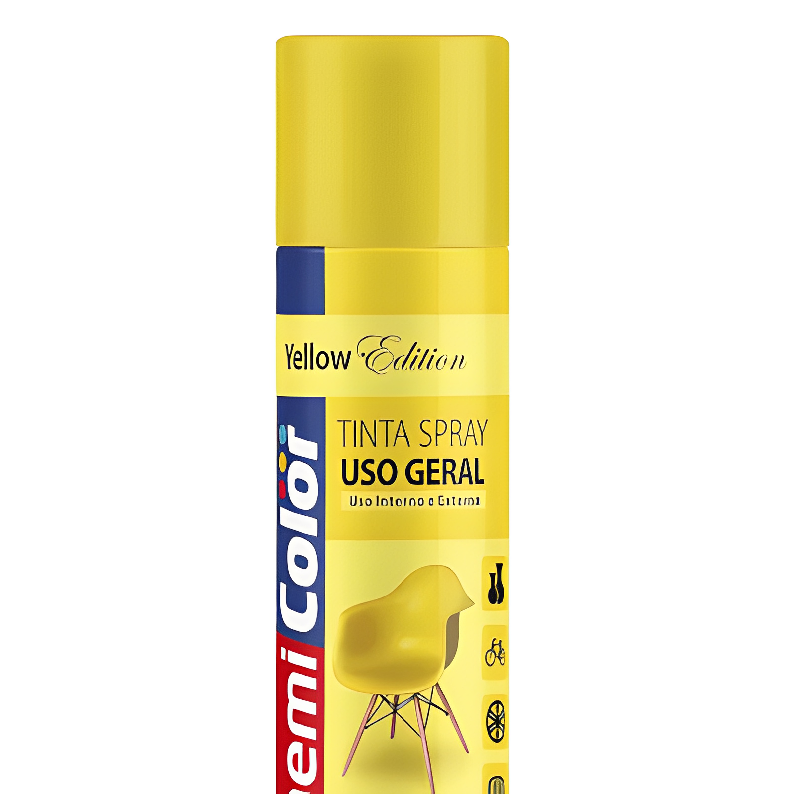 Tinta Spray Uso Gegral 400ml Amarelo - CH...