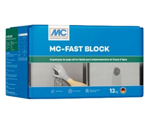 Argamassa Mc Fast Block 13kg - MC BAUCHEMIE