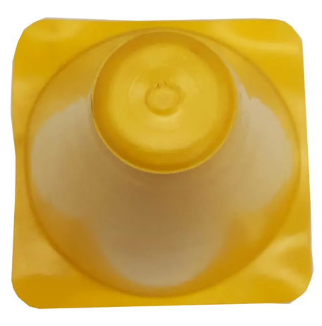 Cone PVC Esportivo 20CM Amarelo - EPI360