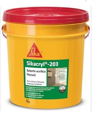 Sikacryl 203 Selante Acrílico Flexível (I...