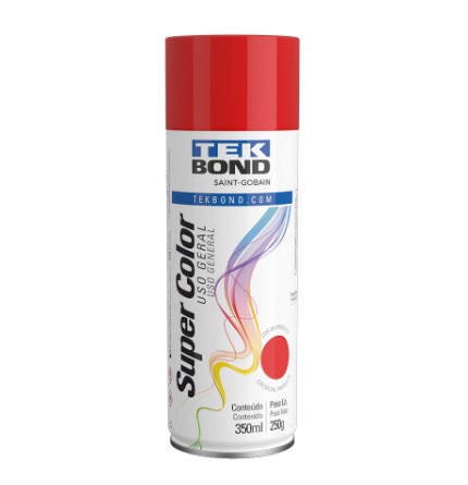 Tinta Spray Uso Geral - Vermelho - 350ml ...