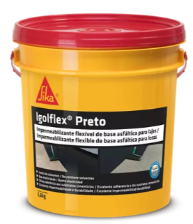 Igolflex 18 L - Preto - SIKA