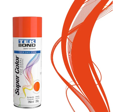 Tinta Spray Uso Geral Laranja 350 ml / 25...