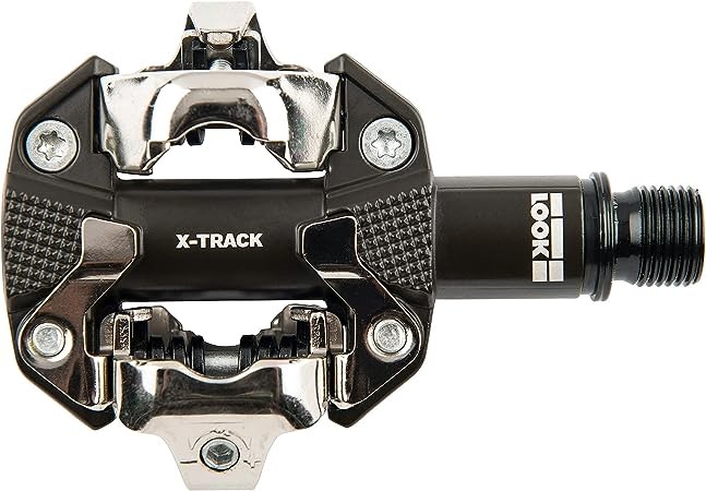 PEDAL MTB LOOK CLIP X-TRACK PRETO/CINZA