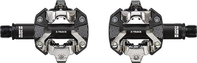 PEDAL MTB LOOK CLIP X-TRACK PRETO/CINZA